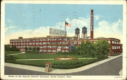 Home Of The Hoover Electric Sweeper North Canton, OH Postcard Postcard