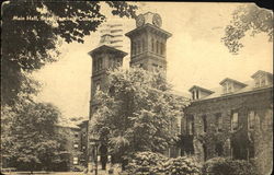 Main Hall, State Teachers College California, PA Postcard Postcard