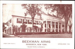 Beekman Arms Rhinebeck, NY Postcard Postcard