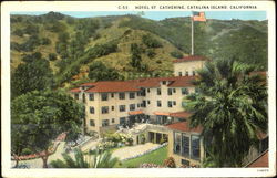 Hotel St. Catherine Santa Catalina Island, CA Postcard Postcard