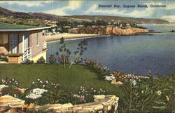 Emerald Bay Laguna Beach, CA Postcard Postcard