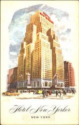 Hotel New Yorker Postcard Postcard