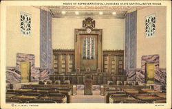House Of Representatives Postcard