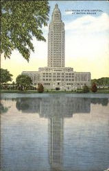Louisiana State Capitol Postcard