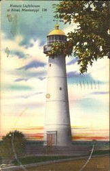 Historic Lighthouse Postcard