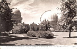 Yerkes Observatory, University Of Chicago Postcard