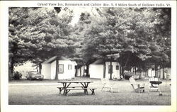 Grand View Inn, Rte. 5, 8 Bellows Falls, VT Postcard Postcard