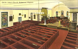 Old St. John's Church Postcard