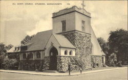 All Saints Church Postcard
