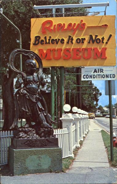 Ripley's Believe It Or Not Museum St. Augustine Florida