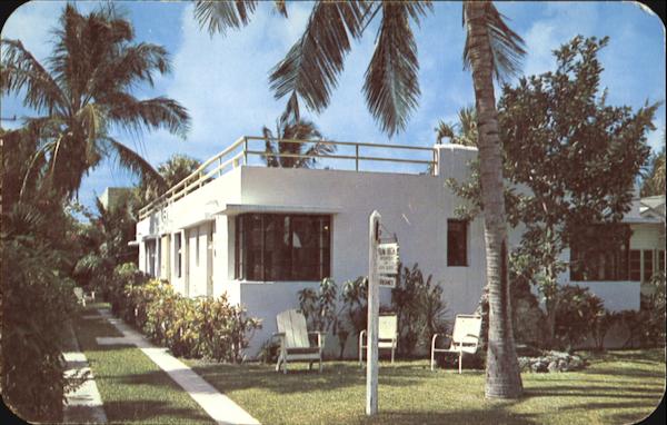 Sun Deck Efficiency Apartments, 2920 Painsettia St. Fort Lauderdale Florida