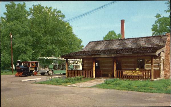 Log Cabin Tourist Center Vincennes Indiana