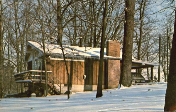 Scenic Winter View Of Seamon Studio Rosedale Indiana