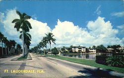 Beautiful Las Olas Blvd Fort Lauderdale, FL Postcard Postcard