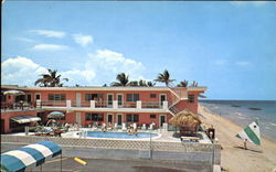 Ocean Villa Apartments, 4600 Elmar Drive Lauderdale-By-The-Sea, FL Postcard Postcard