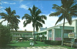The Fronds Apartments, 2908 Bayshore Drive Postcard