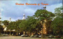 Historic University Of Tampa Florida Postcard Postcard