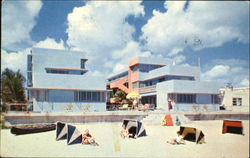 Ocean Drive Apts, 1924 N Atlantic Blvd Postcard