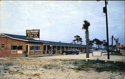 Gulf Sands Court And Restaurant Postcard
