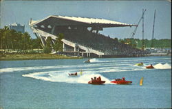 Marine Stadium Miami, FL Postcard Postcard