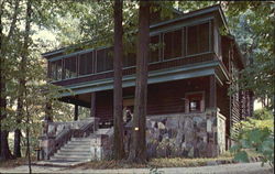 The Cabin - "Wildflower Woods" Rome City, IN Postcard Postcard