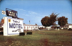 Twin J Motel, State Highway 62 and U. S. 460 Corydon, IN Postcard Postcard