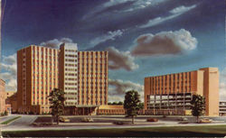 St. Francis Hospital Center, 1600 Albany Street Postcard