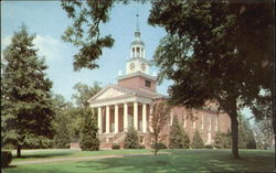 Hanover College Parker Auditorium Indiana Postcard Postcard