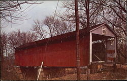 Honey Creek Bridge Riley, IN Postcard Postcard