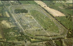 500 Mile Speedway Postcard