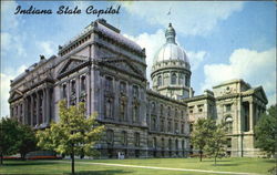 Indiana State House Indianapolis, IN Postcard 