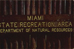 Mississinewa Reservoir Miami, IN Postcard Postcard