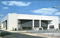 Hulman Civic University Center, 200 North Ninth St. Postcard