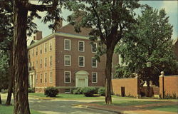 Goodrich Hall - Wabash College Crawfordsville, IN Postcard Postcard