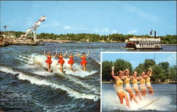 Indiana Beach Aqua Theatre On Lake Shafer, Lake Shafer Postcard