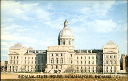 Indiana State House Indianapolis, IN Postcard Postcard