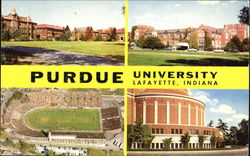 Purdue University Postcard
