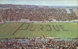 All American Marching Band, Purdue University Postcard