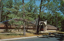 Virgil I. Grissom State Memorial, Spring Mill State Park Mitchell, IN Postcard Postcard