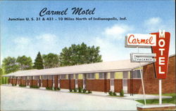 Carmel Motel, U. S. 31 & 431 Postcard