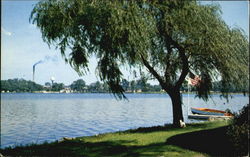 Lake Winona Warsaw, IN Postcard Postcard