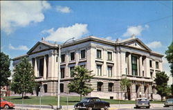 Hendricks County Court House Postcard