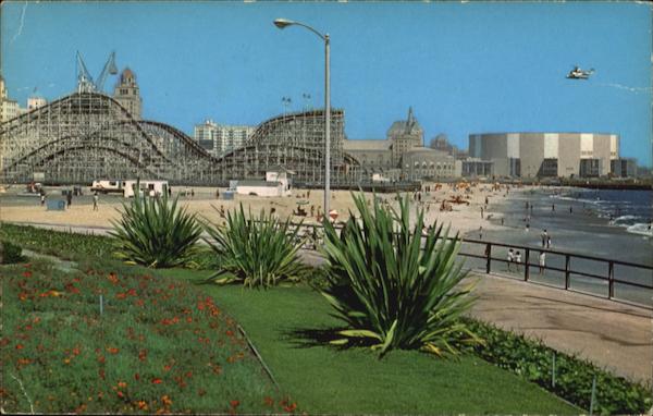 Overlooking The Beach Long Beach California