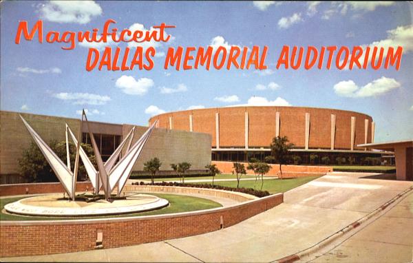 Magnificent Dallas Memorial Auditorium Texas
