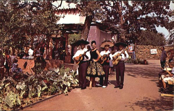 Strolling Musicians - Six Flags Arlington Texas Amusement Parks