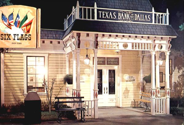 Bank Robbers Beware - Six Flags Arlington Texas Amusement Parks