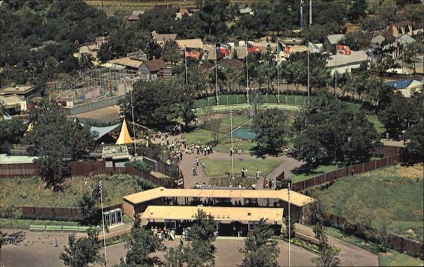 Helicopter Ride - Six Flags Arlington Texas Amusement Parks