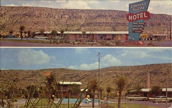 Western Hills Motel, U. S. 90 East Sanderson Texas