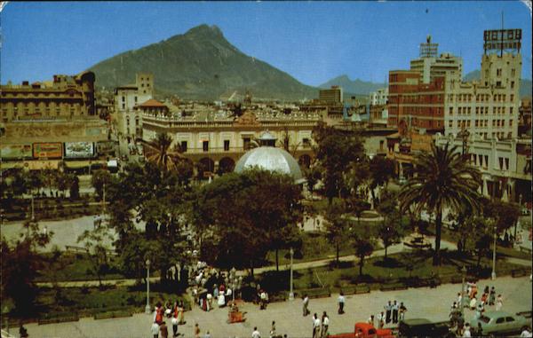 A Portion Of Downtown Monterrey Mexico