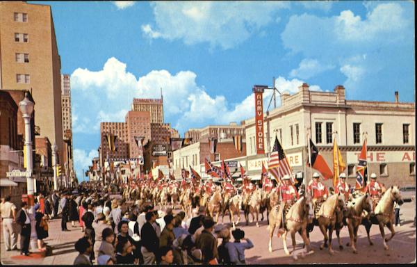Annual Stock Show-Rodeo Parade Fort Worth Texas